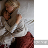 【最終在庫処分価格】UNI pocet shawl light-beige ウニ ポケットショール ライトベージュ