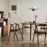 カリモク ダイニングテーブル DW3861 直径110cm 丸テーブル 4本脚