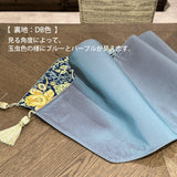 テーブルランナー MORRIS ウィリアムモリス イチゴドロボウ 35x180Vcm いちご泥棒 川島織物セルコン HN1711-91