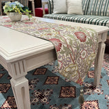 テーブルランナー MORRIS ウィリアムモリス ピンクアンドローズ 30x180Vcm ピンク&ローズ 川島織物セルコン HN1713-91