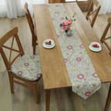 テーブルランナー MORRIS ウィリアムモリス ピンクアンドローズ 30x240Vcm ピンク&ローズ 川島織物セルコン HN1713-97