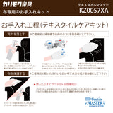 テキスタイルマスター KZ0057XA ケアキット 布専用 クリーナー 保護 ユニタス カリモク karimoku