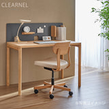カリモク デスク クリアネル SW8011ME/MY 幅 90cm 奥行 45cm 軽い 細い オーク材 CLEARNEL シンプル モダン ワークスペース 書斎机 国産
