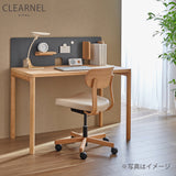 カリモク クリアネル 3点セット オーク材 学習机 デスク 幅90cm 奥行45cm SW8011ME/MY 机 パネル マグネットトレイ おすすめ定番3点セット【色が選べます】