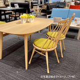 カリモク 椅子 ダイニングチェア 板座 CF5005 オーク材 幅47cm 軽量 ウィンザーチェア 人気チェア 国産 karimoku