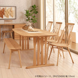 カリモク ダイニングテーブル DF6202 幅180cm オーク積層無垢材 2本脚 三味胴型 おしゃれ シンプル 国産 karimoku