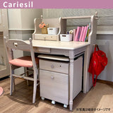 カリモク デスクワゴン SJ0107MY シアーホワイト 昇降式 カリーシル カントリー 幅41.4cm 可愛い 安心 国産 karimoku