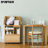 カリモク マルチラック SS0429ME ピュアオーク色 ランドセルラック リビング学習 学習机 デスク 子供用 収納 国産 キャスター付