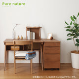 カリモク ピュアナチュール 3点セット 110幅 角脚 3色 学習机 ワゴン 上置パネル おすすめ3点セット karimoku