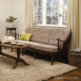 コロニアル カリモク ソファ 2人掛け おしゃれ WC4702 B 幅123cm コンパクト カントリー 国産 karimoku カリモク