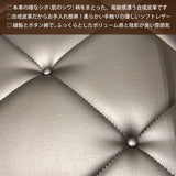 カリモク ソファ 1人掛け WS1120BW 合成皮革 コンパクト 木肘 肘掛椅子 レトロ ブラック 分解組立式 安心 国産 karimoku