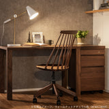 カリモク 木製 デスクチェア XF4051 板座 ウォールナット材 ウォールナットナチュラル 在宅 テレワーク 国産 karimoku