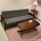 コロニアル カリモク ソファベッド シングル YC6053QK シングルサイズ カントリー アンティーク 3人掛 分解組立 国産 椅子 イス ソファー ソファ おしゃれ