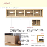 カリモク TVボード CANVES キャンバス QW6057 幅177cm TV台 シンプルデザイン ローボード オーク材2色 フラット扉 国産 karimoku