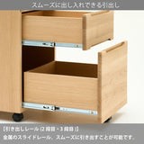 カリモク ワゴン クリアネル SW8000ME/MY 幅42.8cm 奥行44.9cm オーク材 CLEARNEL シンプル モダン ワークスペース 収納 国産