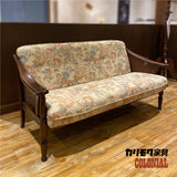 コロニアル カリモク コンパクトソファ WC1002IK 幅143.5cm 2人掛椅子 カントリー 国産 karimoku