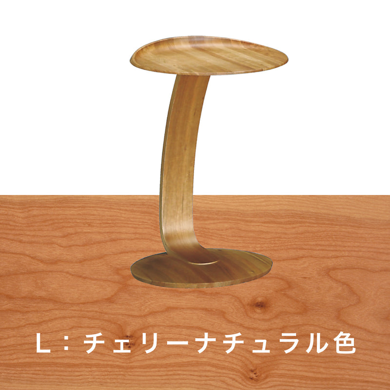 カリモク サイドテーブル 丸テーブル TU0107 高さ62cm ウォールナット
