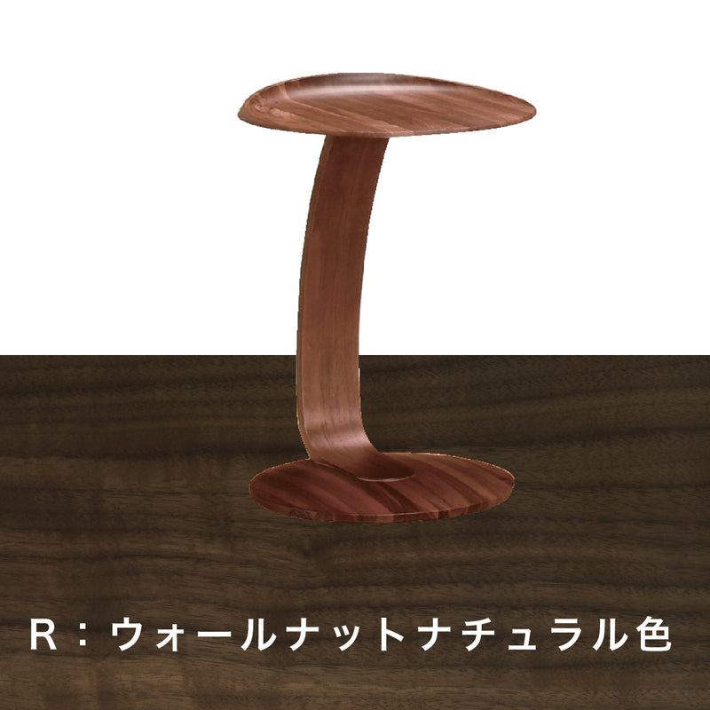 カリモク サイドテーブル 丸テーブル TU0107 高さ62cm ウォールナット 