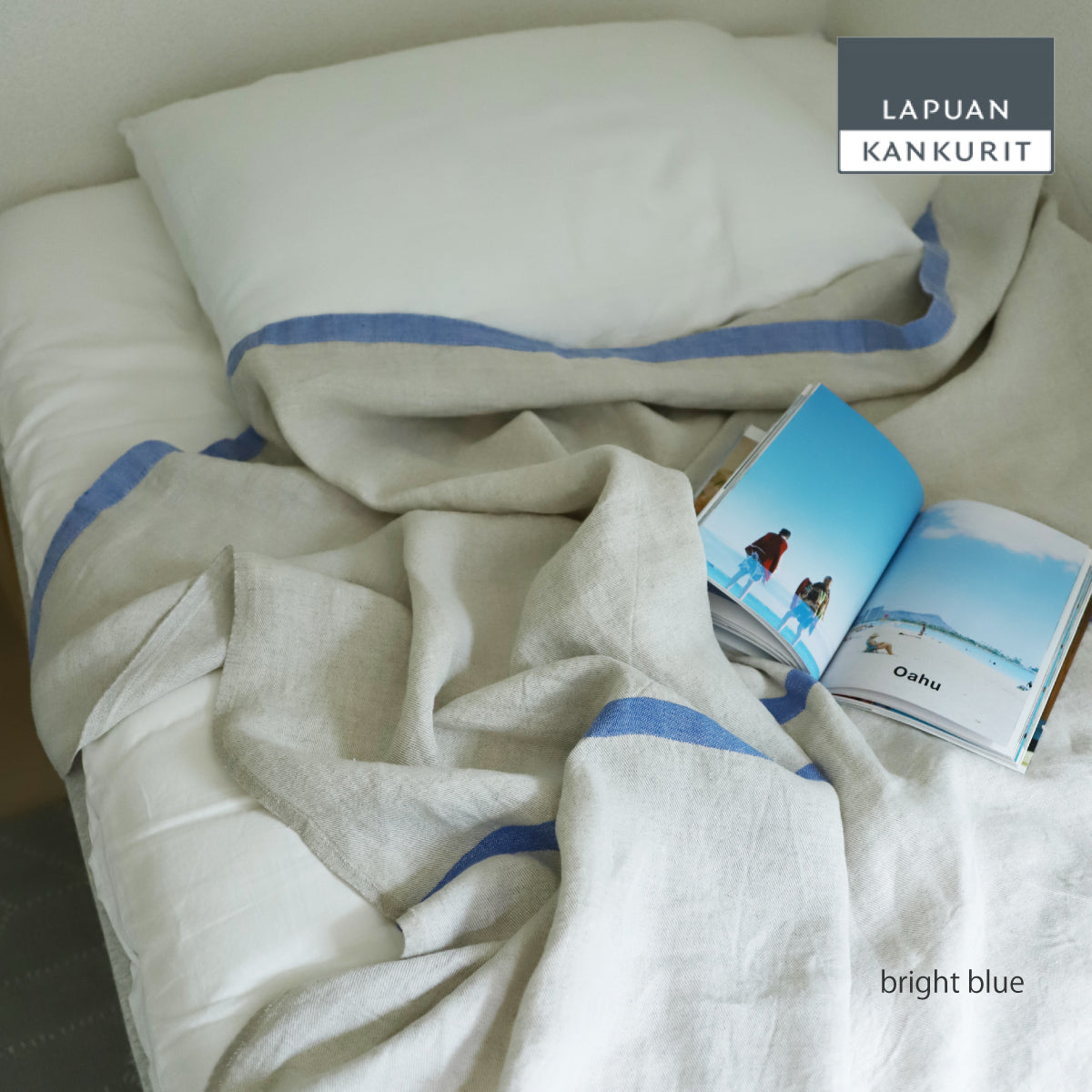 ラプアン カンクリ / LAPUAN KANKURIT リネンブランケット USVA LINEN BLANKET ウスヴァリネンブランケット –  株式会社エーアイディー