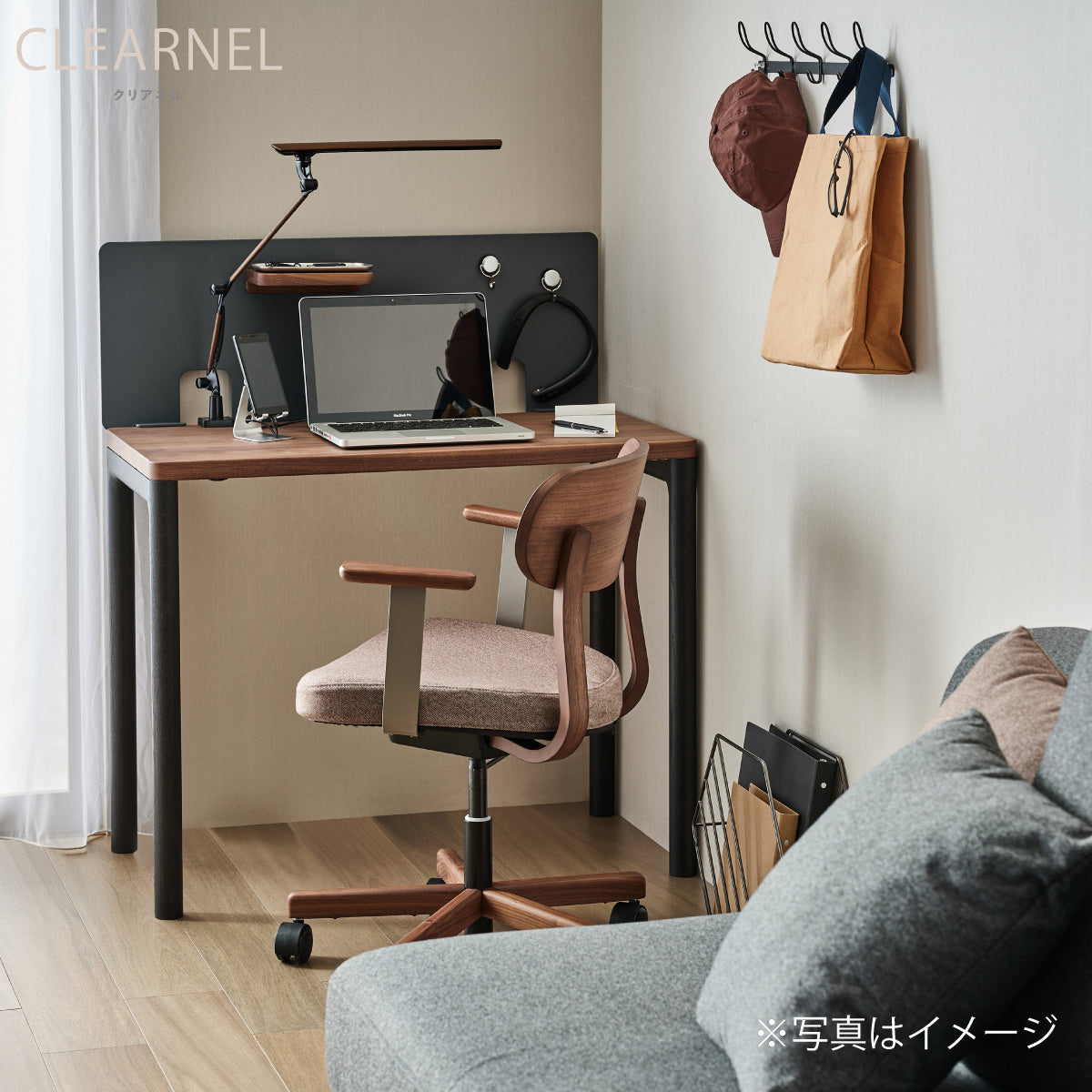 カリモク シェルフ クリアネル HW2005XR 幅60cm 奥行34cm 高さ